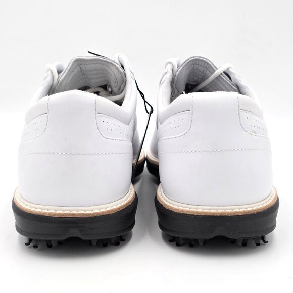 NEW Cuater Golf Shoes Mens 11.5 Travis Matthew Legend White Leather Waterproof - Picture 9 of 16